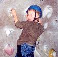Ethan climbing